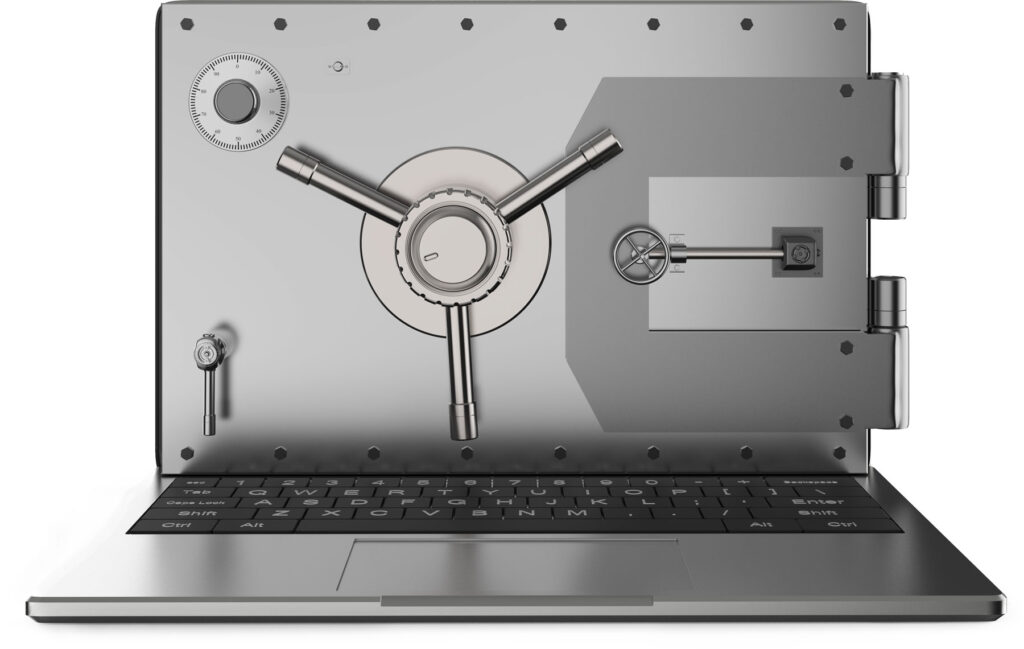 Secure-Laptop-no-bkrd - Nerds That Care Security